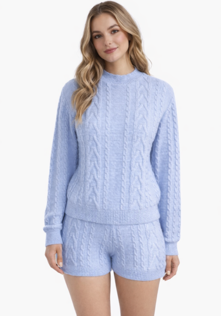 Cable Knit Shorts